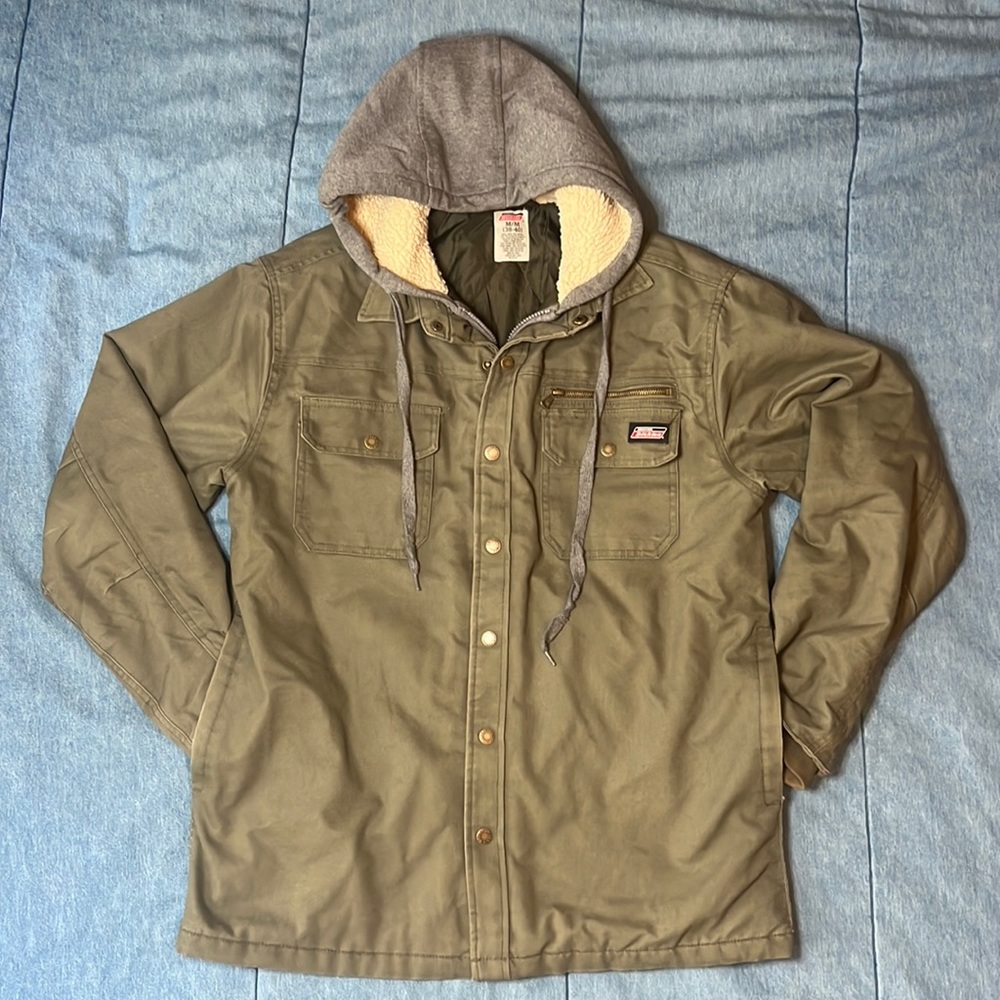 Men’s Genuine Dickies Canvas Hooded Heavyweight Outerwear Jacket
